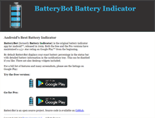 Tablet Screenshot of batterybot.info